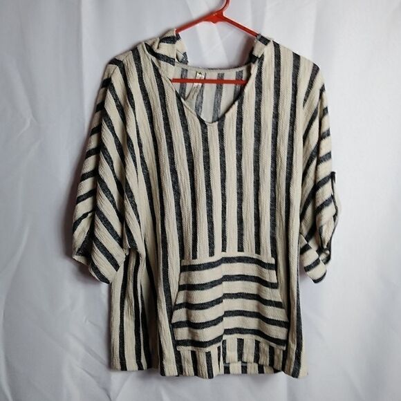 per Seption Concept Tops - Per Seption Concept hooded tunic